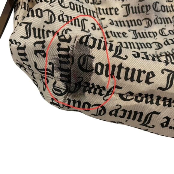 Juicy Couture Purse in Chestnut Chino With Signature Logo - Picture 9 of 12